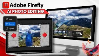 Как использовать генеративную заливку Adobe Firefly | Редактирование фотографий с помощью ИИ