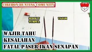 WAJIB TAU  KESALAHAN FATAL PASER IKAN YANG DI ANGGAP SEPELE