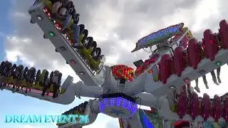 Top Scan Poseidon's Rache  P , on-ride, foire de Lille 2022 ( 59 )