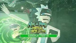 Rick and Morty Virtual Rick-ality | PS4 Gameplay 01 |