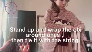 How to tie a flash obi !