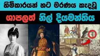 ශාපලත් නිල් දියමන්තිය 😰💀| Hope diamond history #sinhala #documentary #horror #horrorstories #history