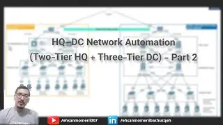 Two-Tier HQ & Three-Tier Data Center Automation using Ansible - Session 2 - Ansible Inventory Design