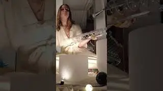 Wet hand - Crystal Harp #etherealwings #432hz