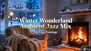 ❄️ Winter Wonderland Ambient Jazz Mix #1 for Cozy Evenings 🎹🎷