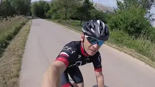 Chorwacja - wyspa KRK szosówką ( KRK  - road bike)