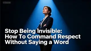 Stop Being Invisible: How To Command Respect Without Saying a Word #shorts #fyp #foryou #foryoupage