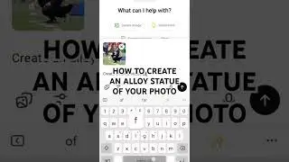 How to create an alloy statue of your photo