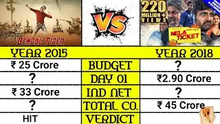 Bengal Tiger vs Nela Ticket movie box office collection comparison।।।