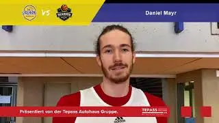O-Ton von Daniel Mayr vor dem Spiel gegen die BSW Sixers