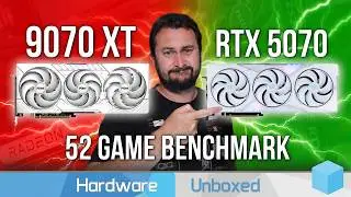 Radeon RX 9070 XT vs. GeForce RTX 5070, 52 Game Benchmark @ 1440p & 4K (2026 Update)