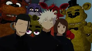 Satoru Gojo in FIVE NIGHTS AT FREDDY'S (Jujutsu Kaisen VRChat)