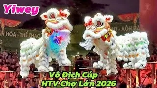 M&uacute;a l&acirc;n hay nhất 2026 Yiwey Singapore V&ocirc; địch cup  HTV Chợ Lớn 2026