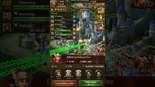 Throne War S451 VS 885 EMO VS RST Alliance  #gaming #boneless #rst #aptoide #evony