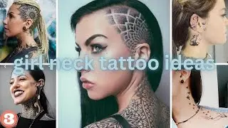 Women neck tattoo designs female tattoos for girls
