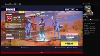 Nightmare Wolf's fortmite gameplay