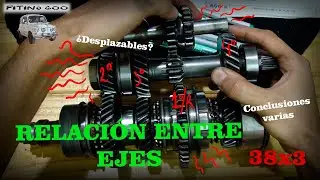 Funcionamiento de desplazables Ep38T03 / #Fiat600 #caja #fitino600