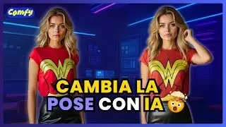 Cambia la Pose con IA 🤯 | Flux Kontext + PuLID + FaceSwap en ComfyUI