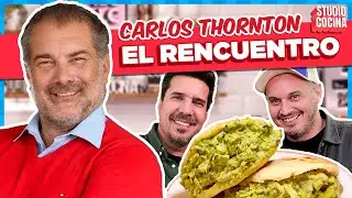 CARLOS THORNTON VUELVE A LA ACCI&Oacute;N 🔥 I Arepa Reina Pepiada I Studio Cocina