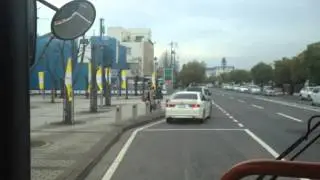 下津井電鉄バス塩生線 前面展望 車窓[全] 倉敷駅→児島駅/ 倉敷1215発