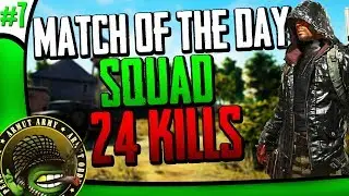 ArmutTV EU FPP SQUAD 24 Kills | PUBG ArmutTV Match Of The Day #7