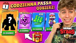 JAK MIEĆ LEPSZE PREZENTY w CODZIENNEJ PASSIE BRAWL STARS?😍 *SKINY i POSTACIE*