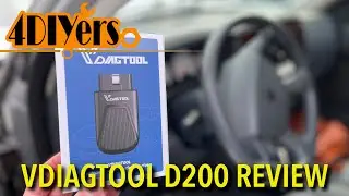 Обзор: Bluetooth OBD2 сканер VDIAGTOOL D200