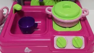 [toy asmr] Kitchen PlaySet ASMR Satisfying with Unboxing No Talking | Review Toys