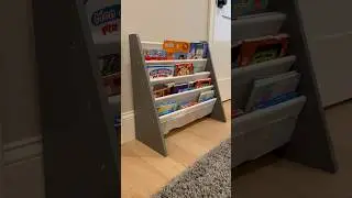 Sturdy & Compact kids book rack! 📚 Link in comments