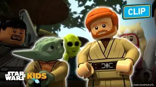 Obi-Wan Kenobi and Master Yoda's Strike Team🤝 | LEGO Star Wars | @StarWarsKids