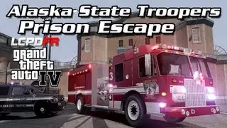 AST Clan GTA IV - Prison Break During Fire with Hostage Situation