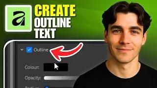 How To Create Outline Text In Affinity Designer (Tutorial 2026)