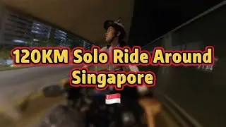 Solo 120km Cycle Around the Island - Singapore 🇸🇬