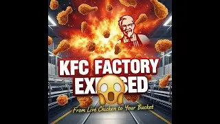 Inside KFC's Secret Factory: Live Chicken to Crispy Fried Chicken in Hours!