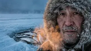 OH NO! How Nomads Fish 10,000kg Under 3ft of Ice | -71&deg;C Yakutia! 
