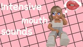Асмр Роблокс Интенсивные Звуки рта ASMR ROBLOX INTENSIVE MOUTH SOUNDS 👄