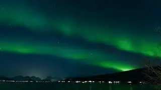 Northern Lights Soundscape | Aurora Borealis Music | Ambient Relaxing Music