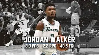 Jelly Fams Jordan Walker Tulane 2019-20 Season Highlights Montage | 8.0 PPG 40.8 FG% | #Jellyfam🍇
