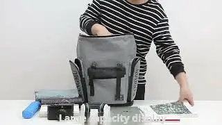 Men's and women's backpacks, large capacity Oxford cloth computer bags, travel backpacks