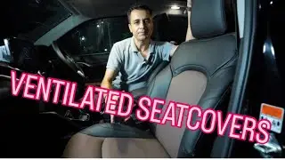 AIR VENTILATED✅SEATCOVERS✅FITTMENT IN TOYOTA HYRYDER&rsquo;S VENTILATED SEATS