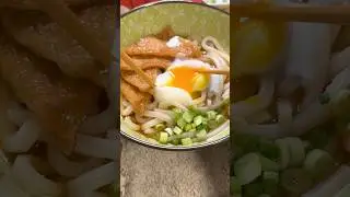 Kitsune Udon㊗️🥺 #udon #japanesenoodle #noodle