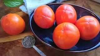 recette dessert tr&egrave;s simple avec les kaki