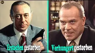 Die Schauspieler aus &sbquo;Derrick&lsquo; sind tragisch verstorben.