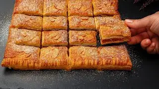 🔥Die schnellsten und leckersten Apfeltaschen der Welt! Mit diesen Trick sparen Sie Zeit!