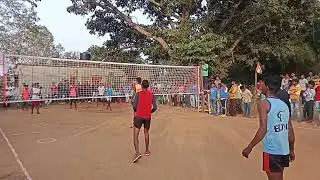 Rupa jafat bipin star six // vs // nilom pandu nuagan Vollyball tournament game
