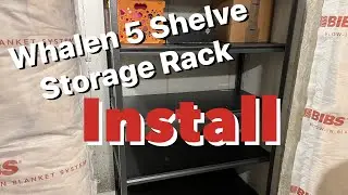 How to Install Whalen 5 Shelve Storage Rack