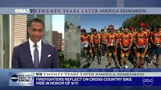 An emotional ending to a 3,000-mile cross-country bike ride