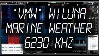 Wiluna Radio (VMW), Australia - Weather Marine Forecast - 6230 kHz