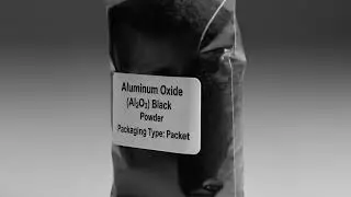 Aluminum Oxide (Al2O3) Black, Powder, Packaging Type: Packet