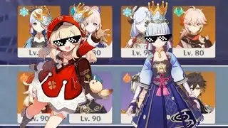 Spiral Abyss 2.5 (Klee, Ayaka main DPS) 9 stars